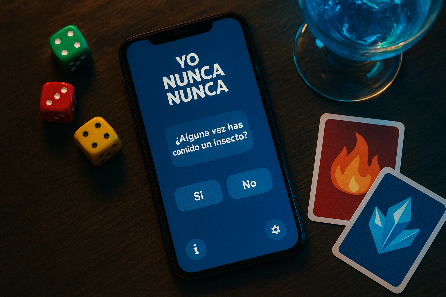 yo nunca nunca juego virtual