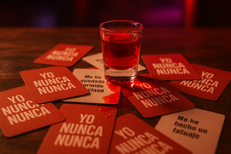 yo nunca nunca cosas fuertes