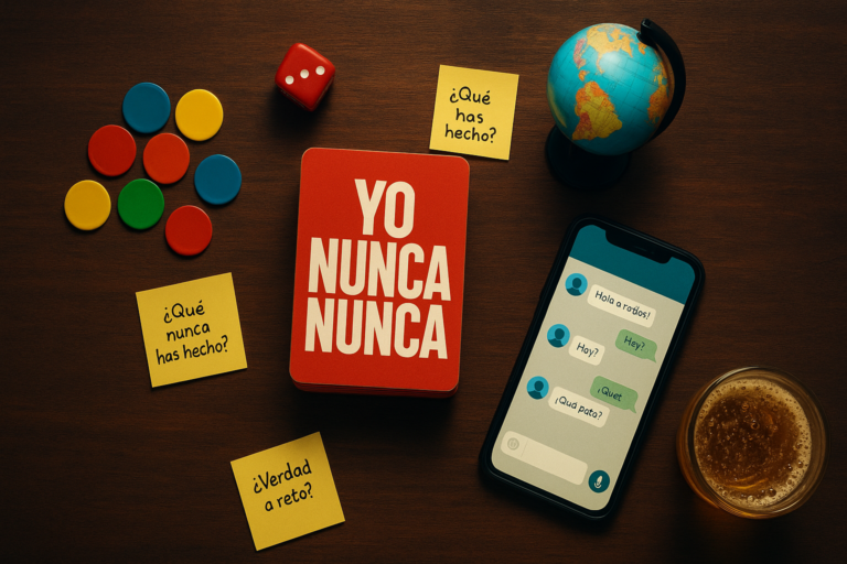 yo nunca nunca preguntas con tus amigos