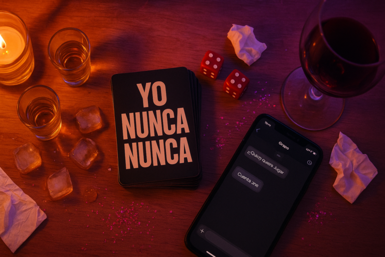 yo nunca preguntas con amigas