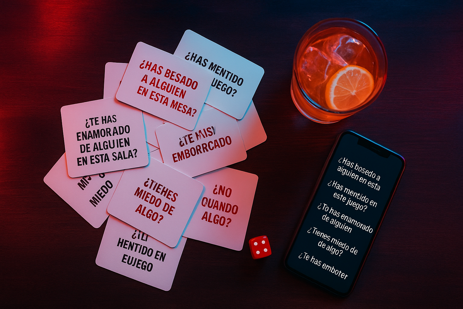 yo nunca preguntas random